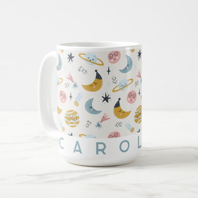 Crianças Personalizadas Caneca de Crianças (Frente Esquerda)