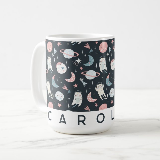 Crianças Personalizadas Caneca de Crianças (Frente Esquerda)