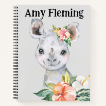 Crianças Personalizadas do Sketch Rhino