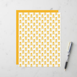 Crianças Piratas Cruzam Artesanato Amarelo