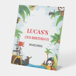Crianças Piratas Navio Ahoy Matey Aniversário Bem-