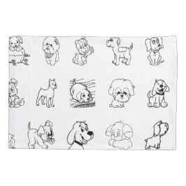 Crianças, preto-e-branco-bonito