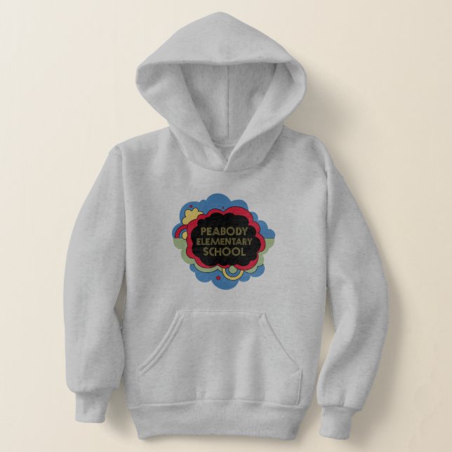 Crianças Pullover Hoodie (Postura )