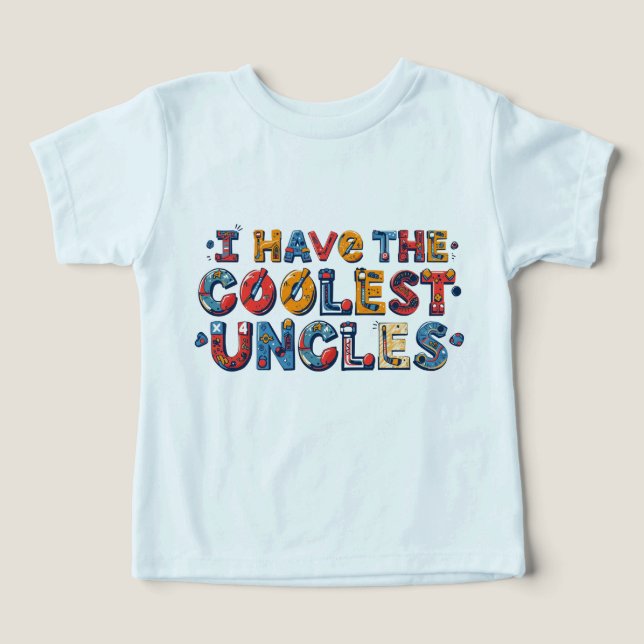 Crianças que têm tios que jogam hóquei (Design frontal)