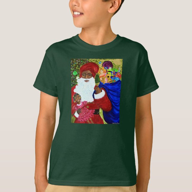 Crianças trazem camisetas de Natal - Presentes Pap (Frente)