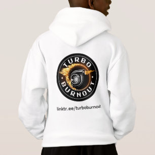 Crianças Turbo Burnout Merch Hoodie