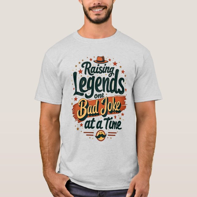 Criando Lendas, Uma Piada de Cada Vez – Camiseta d (Frente)