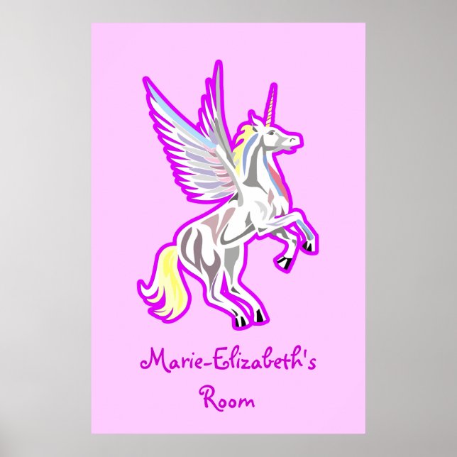 Criando poster de Anjo do Unicorn Guardian (Frente)