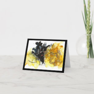 Criando um novo cartão de saudação dobrado no mund