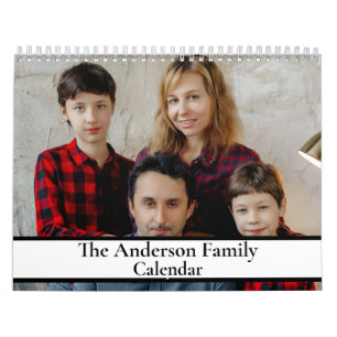Criar Calendário Personalizado Moderno com Fotos 2