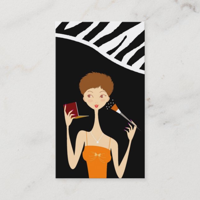 Criar Compro de Vetor de Artista Cartão de visita (Frente)