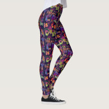 criar é DESTRUIR Grafites Impressos Leggings