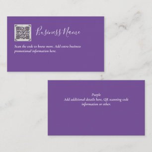 Criar o próprio Cartão de visita de código QR - Mu