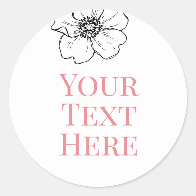 criar o próprio chá de fraldas rosa adesivo de tex (Frente)