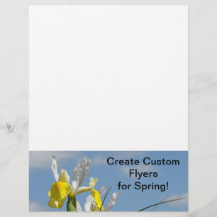 Criar panfletos personalizados para a Primavera! F