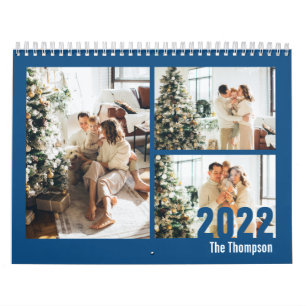 Criar Personalizado Azul Moderno seu Calendário de