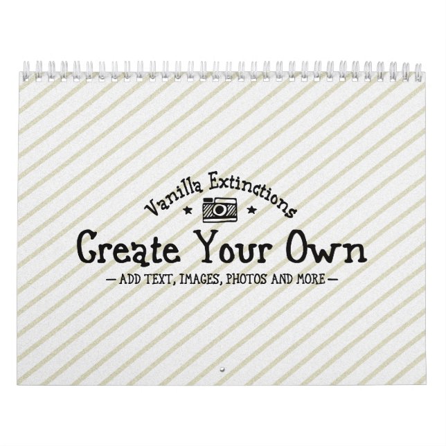 Criar seu próprio calendário (Capa)