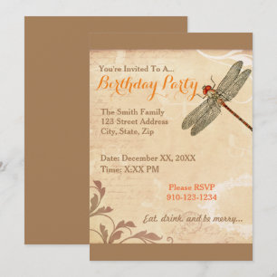 Criar seu próprio convite do aniversário da