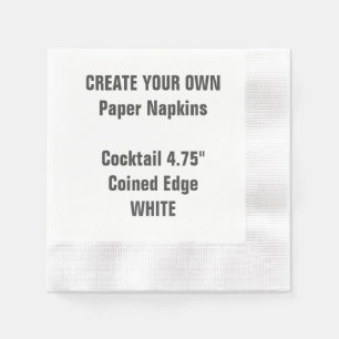 Criar seu próprio guardanapo de papel inventado