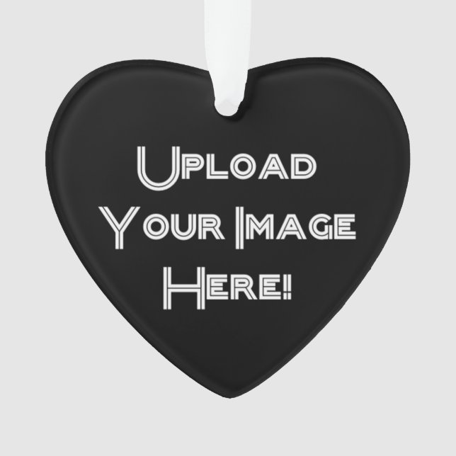 Criar-Seu-Próprio ornamento cerâmico da (Frente)