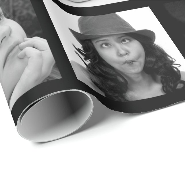 Criar-Seu-Próprio papel de embrulho da colagem (Ponta do rolo)