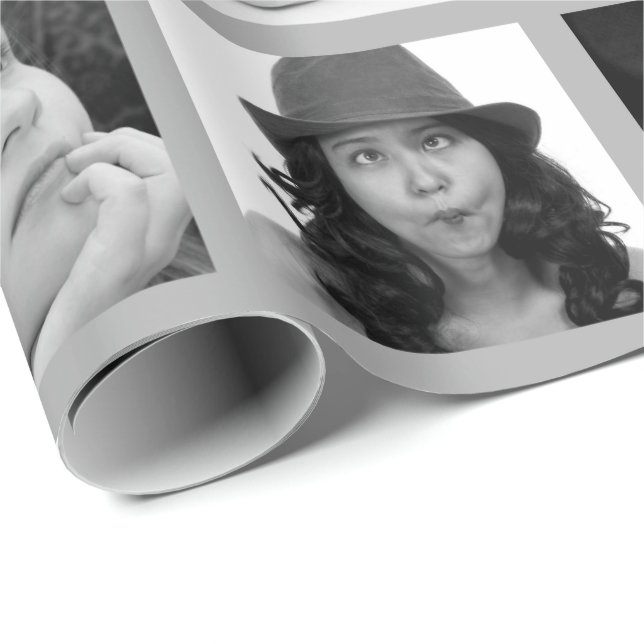 Criar-Seu-Próprio papel de embrulho da colagem (Ponta do rolo)