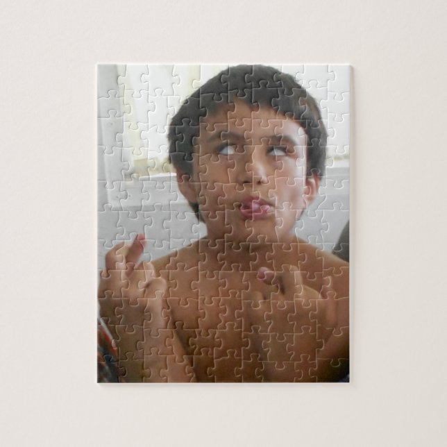 Criar seu próprio quebra-cabeça da foto 8x10 (Vertical)