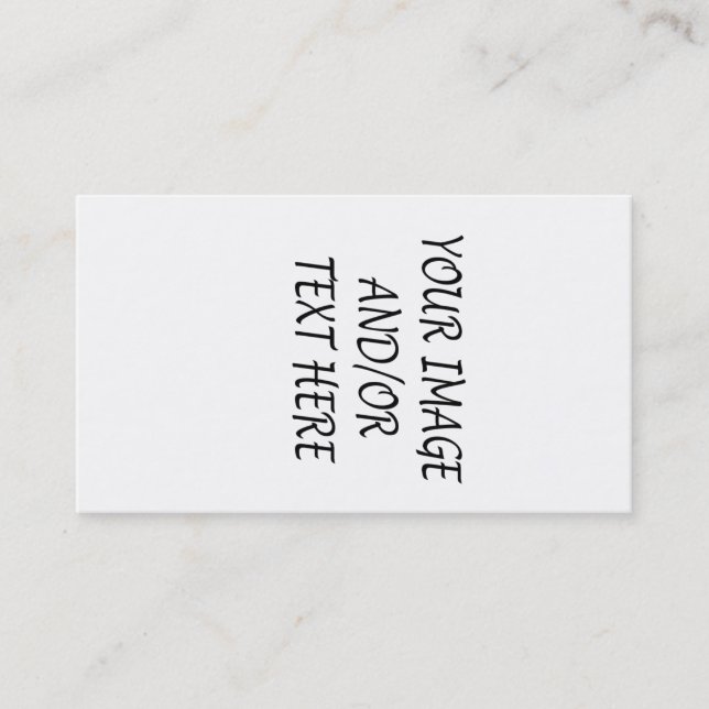 Criar seu próprio vertical do cartão de visita (Frente)