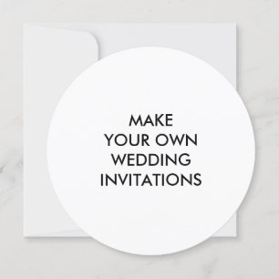 Criar seus próprios convites feitos sob encomenda
