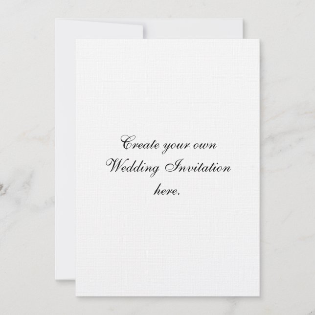 Criar seus próprios convites feitos sob encomenda (Frente)