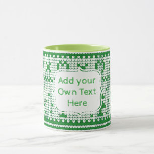 Criar sua própria caneca do Natal