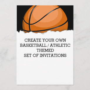 Criar um convite para jogar basquete