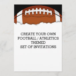 Criar um Convite Pensado em Futebol