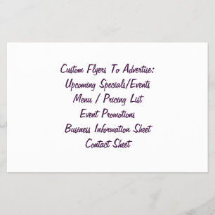 Criar um folheto personalizado ou folha de panflet