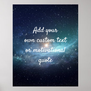 Criar Um Poster de Cotação Personalizada - Céu