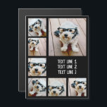 Criar uma Colagem de Fotos Personalizada com o Mag<br><div class="desc">Uma simples colagem de fotos com uma área para adicionar qualquer texto. Use sua foto ou fotos favoritas para fazer um espetáculo divertido para compartilhar com amigos. Para obter melhores resultados, recorte suas fotos em quadrados antes de carregar. Você também pode alterar a cor e a fonte do plano de...</div>