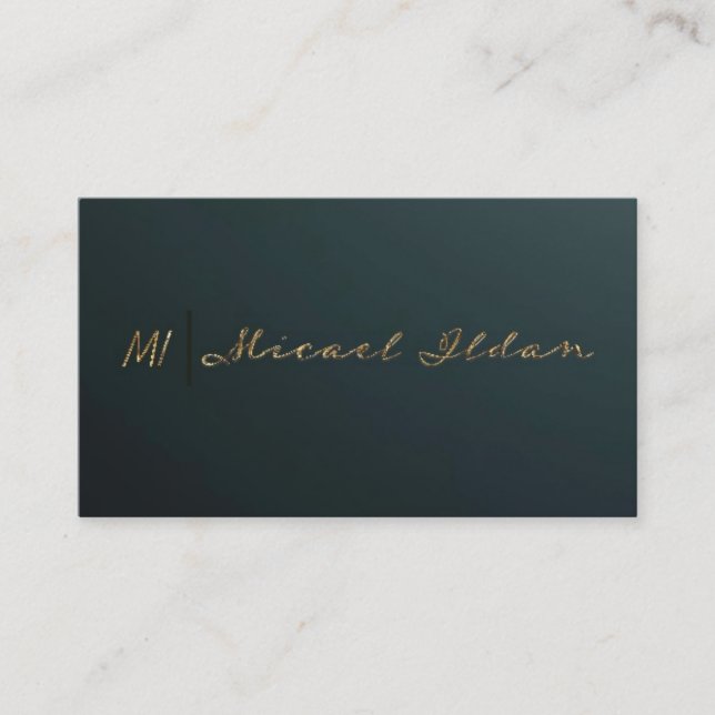 Criativo, Cartão de visita único Design (Frente)