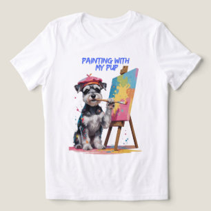 Criativo Pup - A Miniatura Artística Schnauzer