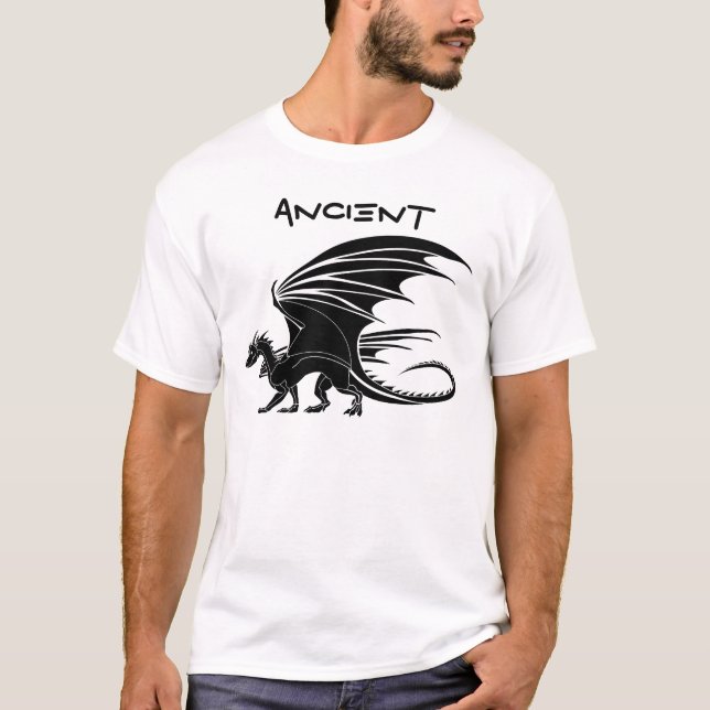 Criatura Antiga - Camiseta Básica Masculina (Frente)