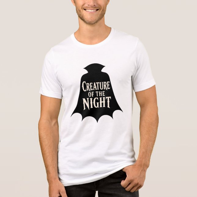 Criatura da Noite Design de Cape de Vampiro Gótico (Frente)