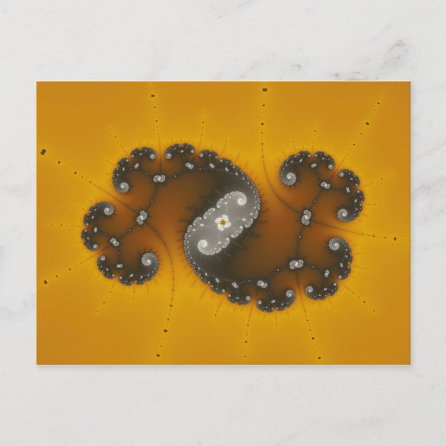 Criatura de cinza - Cartão postal Fratural (Frente)