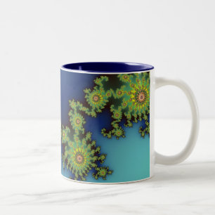 Criatura do mar - caneca do Fractal