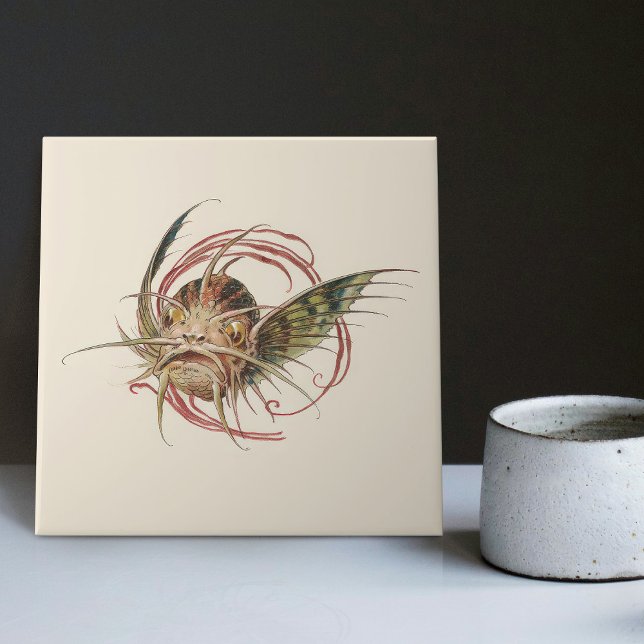 Criatura Fantástica Encantando Arte Nouveau Seder (Criador carregado)