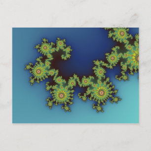 Criatura marítima - Cartão postal Fractal