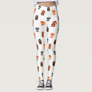 Criaturas da Boca-Cola Cuta Ameaçavam Leggings fem