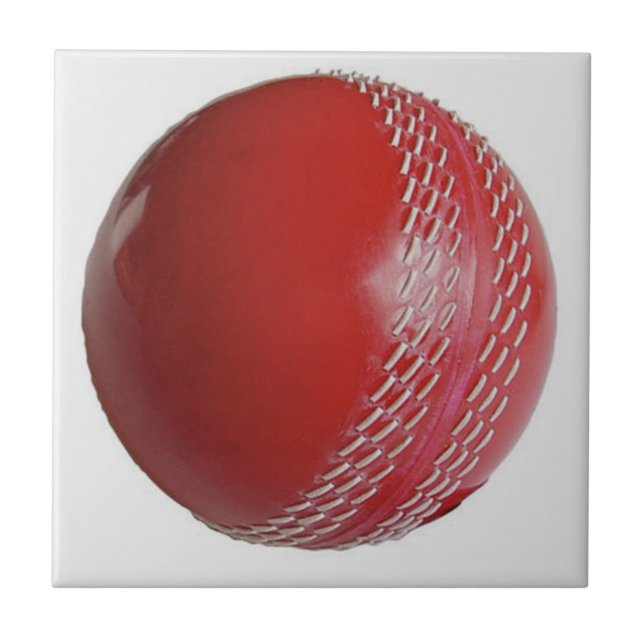 Cricket Ball Red Personalize Com Seu Nome (Frente)