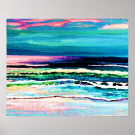 CricketDiane Beach Decor Poster - Cricket's Ocean
