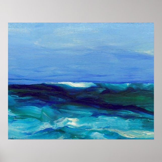 CricketDiane Ocean Beach Poster - Lady of the Sea (Frente)