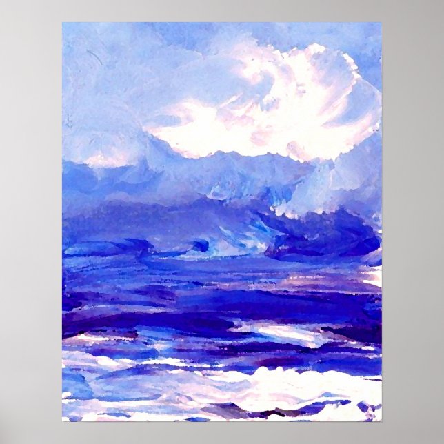 CricketDiane Ocean Poster - A paisagem musical do  (Frente)