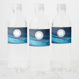 Crie a etiqueta de água engarrafada na Marca da su